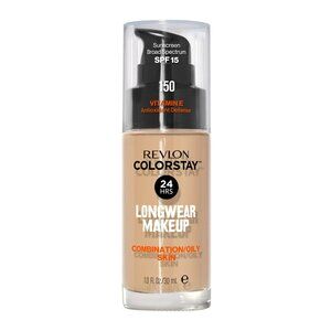 Revlon ColorStay Longwear Foundation 150 Buff SPF15 Combination/Oily Skin 1oz